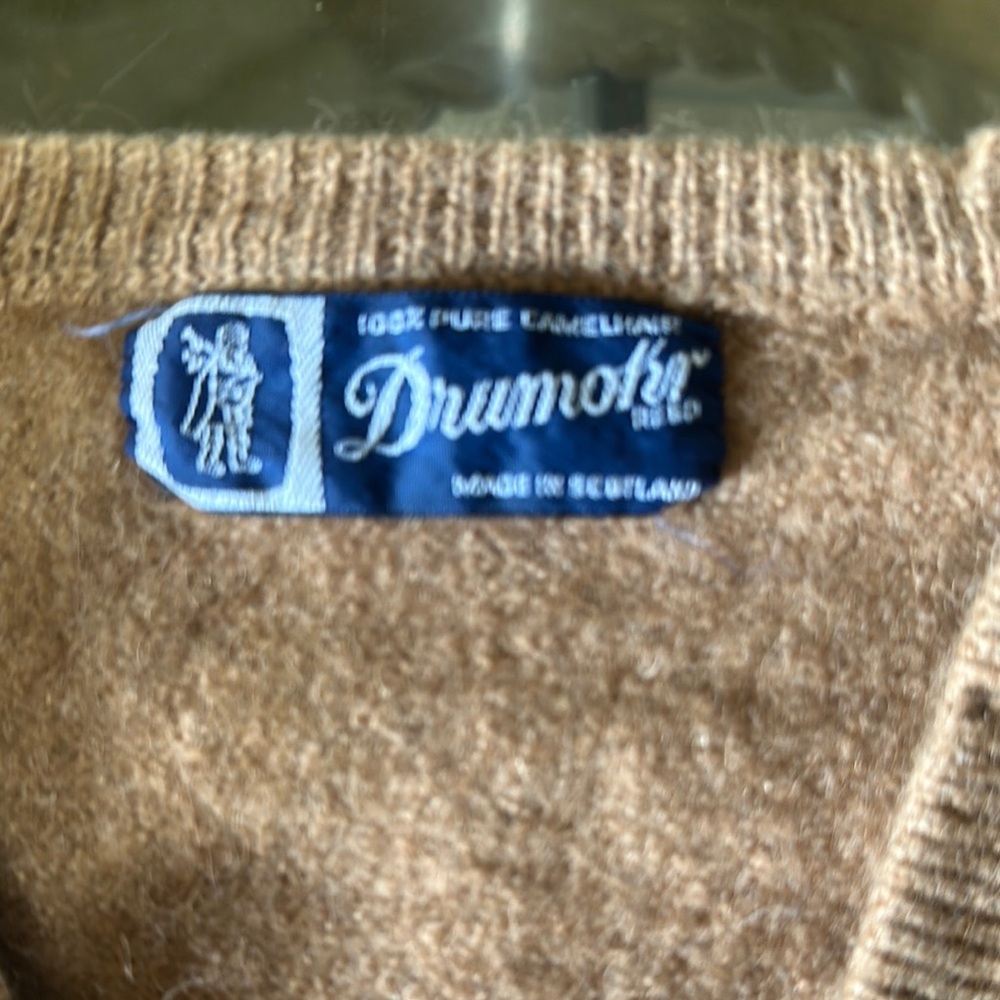 Drumohr Camel Hair Sweater